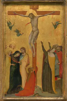 The Crucifixion, c. 1320/1325. Creator: Bernardo Daddi