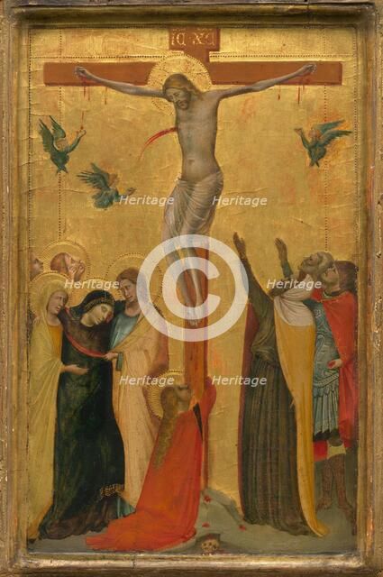 The Crucifixion, c. 1320/1325. Creator: Bernardo Daddi.
