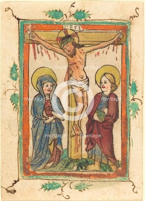 The Crucifixion, c. 1460. Creator: Master of the Dutuit Mount of Olives.