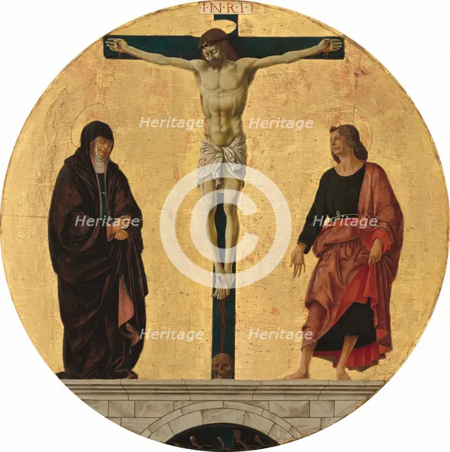 The Crucifixion, c. 1473/1474. Creator: Francesco del Cossa.