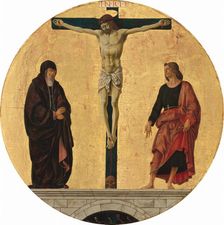 The Crucifixion, c. 1473/1474. Creator: Francesco del Cossa