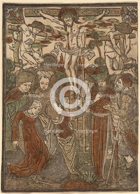 The Crucifixion, c. 1480. Creator: Master of Jesus in Bethany, Workshop of.