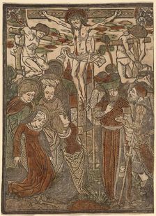 The Crucifixion, c. 1480. Creator: Master of Jesus in Bethany, Workshop of