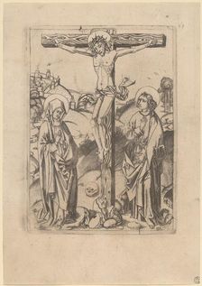 The Crucifixion, c. 1480/1490. Creator: Unknown