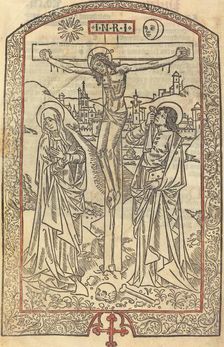 The Crucifixion, c. 1485. Creator: Unknown