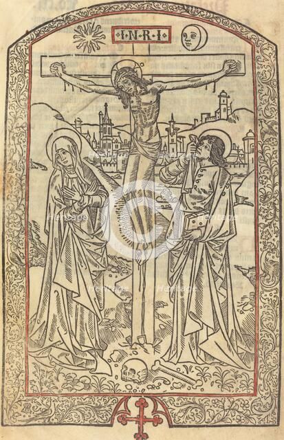 The Crucifixion, c. 1485. Creator: Unknown.