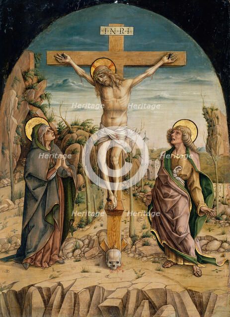 The Crucifixion, c. 1487. Creator: Carlo Crivelli.