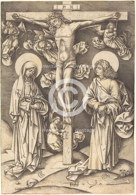 The Crucifixion, c. 1490/1500. Creator: Israhel van Meckenem.