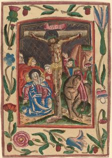 The Crucifixion, c. 1490/1500. Creator: Unknown