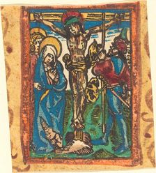 The Crucifixion, c. 1490/1500. Creator: Unknown