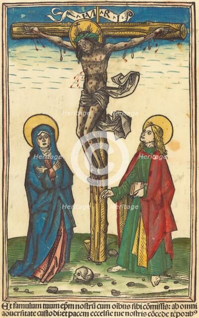 The Crucifixion, c. 1490/1500. Creator: Unknown.