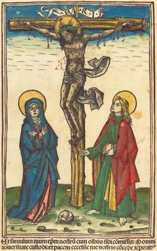 The Crucifixion, c. 1490/1500. Creator: Unknown