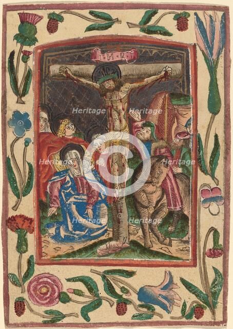 The Crucifixion, c. 1490/1500. Creator: Unknown.