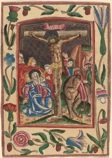 The Crucifixion, c. 1490/1500. Creator: Unknown