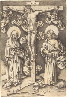 The Crucifixion, c. 1490/1500. Creator: Israhel van Meckenem