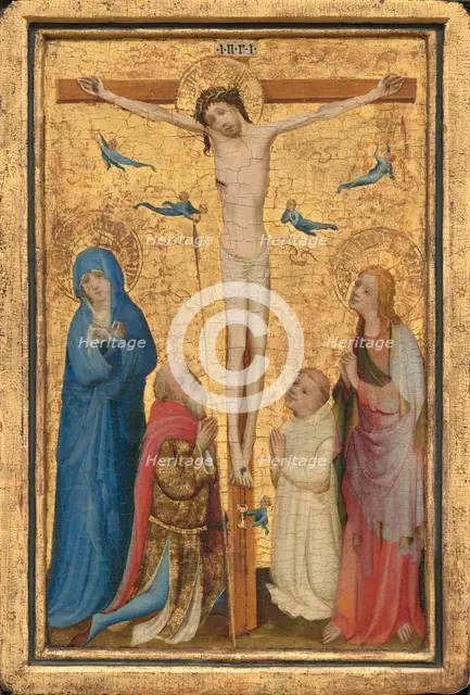 The Crucifixion, c. 1400/1410. Creator: Master of Saint Veronica.
