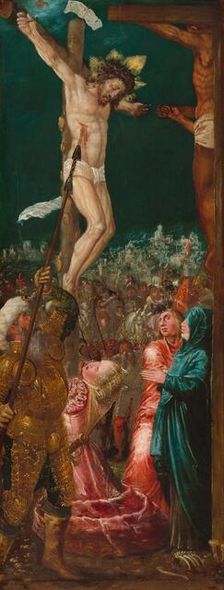 The Crucifixion, c. 1550/1575. Creator: Workshop of Hans Mielich