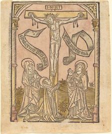 The Crucifixion, c. 1500. Creator: Unknown