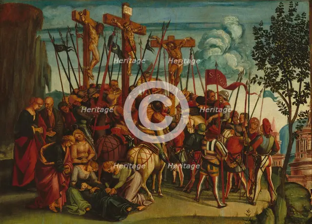 The Crucifixion, c. 1504/1505. Creator: Luca Signorelli.
