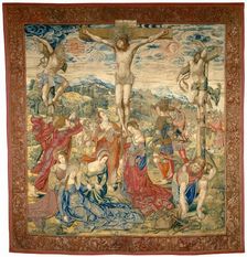 The Crucifixion, c. 1520. Creator: Pieter de Pannemaker
