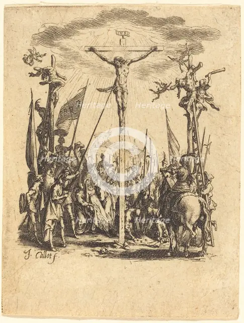 The Crucifixion, c. 1624/1625. Creator: Jacques Callot.