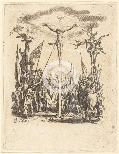 The Crucifixion, c. 1624/1625. Creator: Jacques Callot.