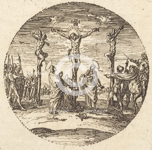 The Crucifixion, c. 1631. Creator: Jacques Callot.
