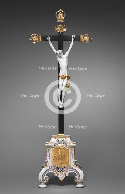 The Crucifixion, c. 1730. Creator: Du Paquier Porcelain Manufactory (Austrian, active 1719-1864).