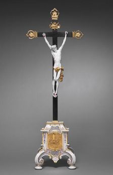 The Crucifixion, c. 1730. Creator: Du Paquier Porcelain Manufactory (Austrian, active 1719-1864)