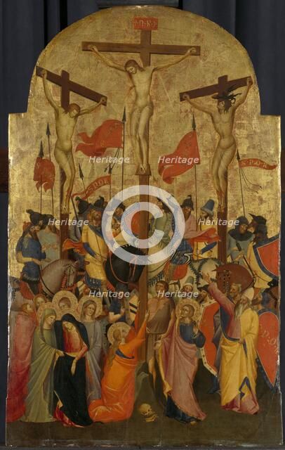 The Crucifixion, c.1390. Creator: Niccolo di Pietro Gerini.