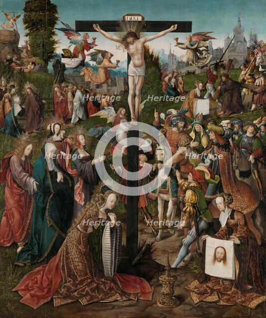 The Crucifixion, c.1507-c.1510. Creator: Jacob Cornelisz. van Oostsanen.