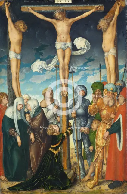 The Crucifixion, c1508-1510. Creator: Lucas Cranach the Elder.