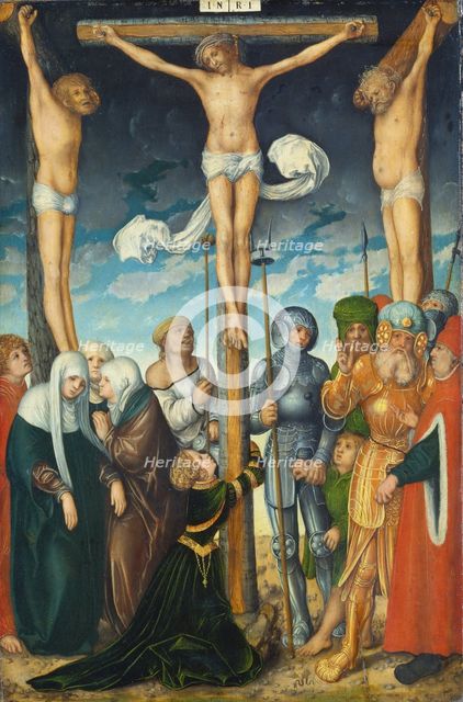 The Crucifixion, c1508-1510. Creator: Lucas Cranach the Elder.