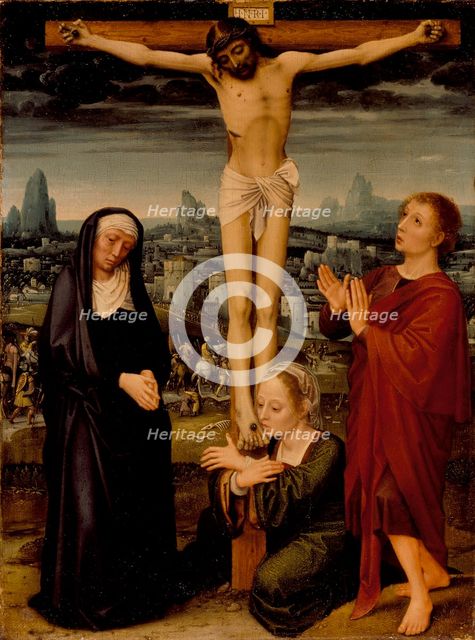 The Crucifixion, c1525. Creator: Adriaen Isenbrandt.
