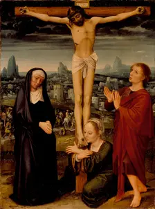 The Crucifixion, c1525. Creator: Adriaen Isenbrandt