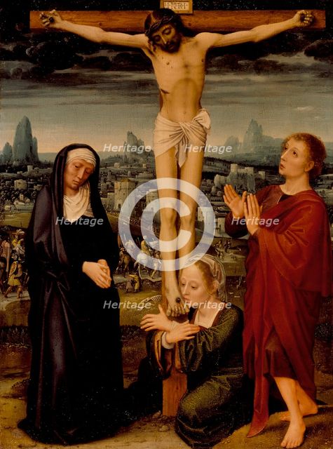 The Crucifixion, c1525. Creator: Adriaen Isenbrandt.