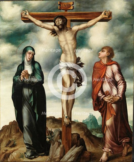 The Crucifixion, c1566. Creator: Luis de Morales.