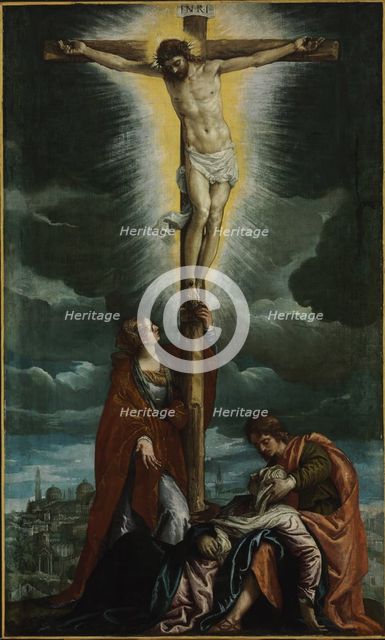 The Crucifixion, c1580. Creator: Veronese, Paolo (1528-1588).