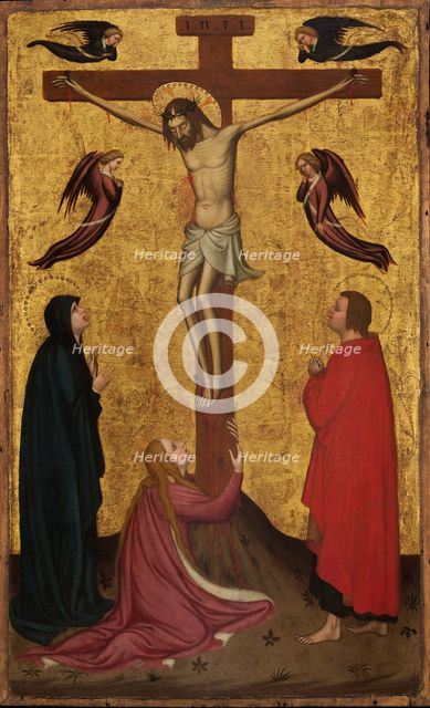 The Crucifixion, ca. 1400. Creator: Stefano da Verona.