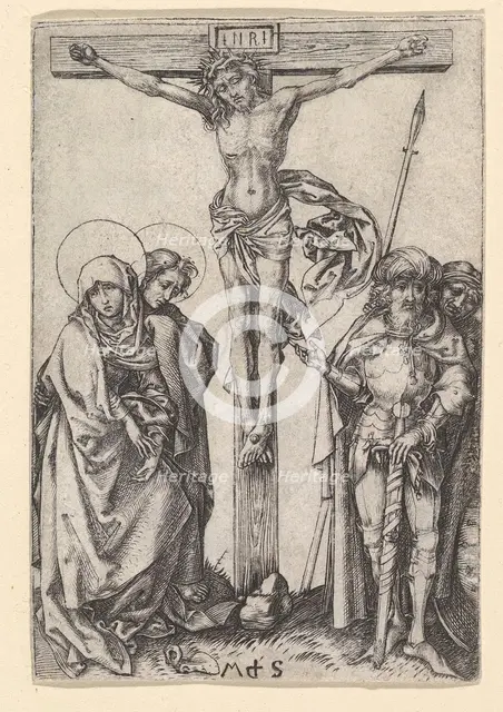 The Crucifixion, ca. 1435-1491. Creator: Martin Schongauer.