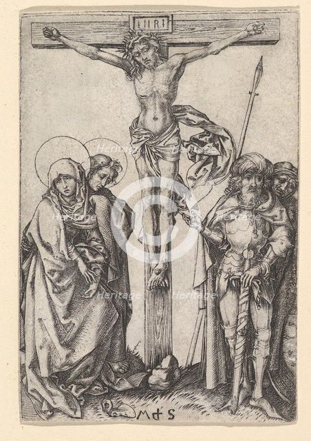 The Crucifixion, ca. 1435-1491. Creator: Martin Schongauer.