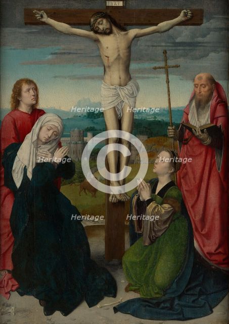 The Crucifixion, ca. 1495. Creator: Gerard David.