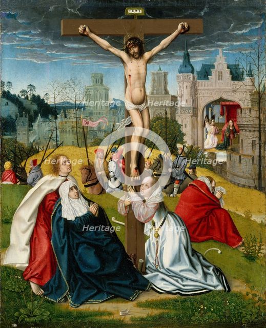 The Crucifixion, ca. 1495. Creator: Jan Provoost.