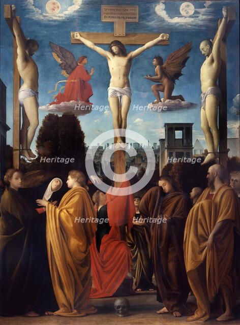 The Crucifixion, ca. 1505-1510. Creator: Bramantino (1465-1530).