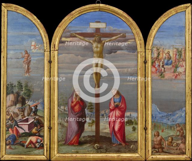 The Crucifixion, ca. 1510. Creator: Francesco Granacci.