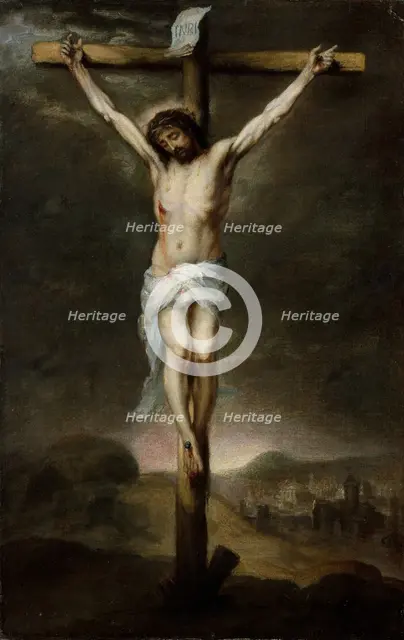 The Crucifixion, ca. 1675. Creator: Bartolomé Esteban Murillo.