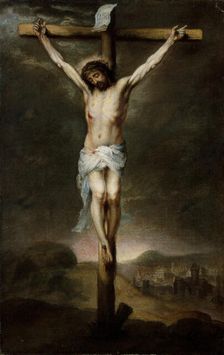The Crucifixion, ca. 1675. Creator: Bartolomé Esteban Murillo