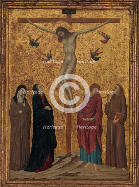 The Crucifixion, ca. 1315-20. Creator: Ugolino da Siena.
