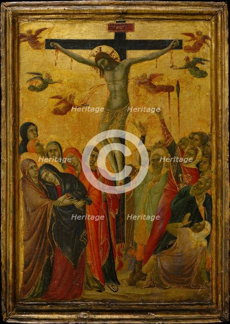 The Crucifixion, ca. 1315. Creator: Segna di Buonaventura.