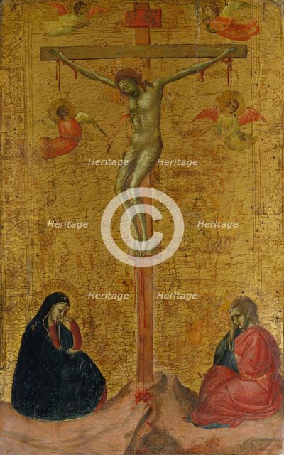 The Crucifixion, ca. 1325-30. Creator: Bernardo Daddi.